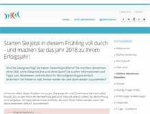 Tablet Screenshot of diaetfrei-abnehmen.de